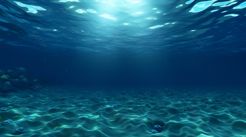 水下潜水阳光海洋生活液体波浪蓝色波纹,高清,摄影图,摄影图片,图片大全,摄影图免费下载